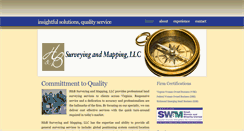 Desktop Screenshot of hbsurveying.com